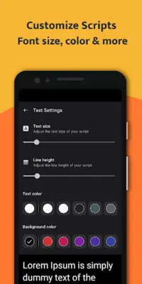 Teleprompter for Video android App screenshot 1