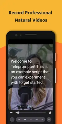 Teleprompter for Video android App screenshot 4